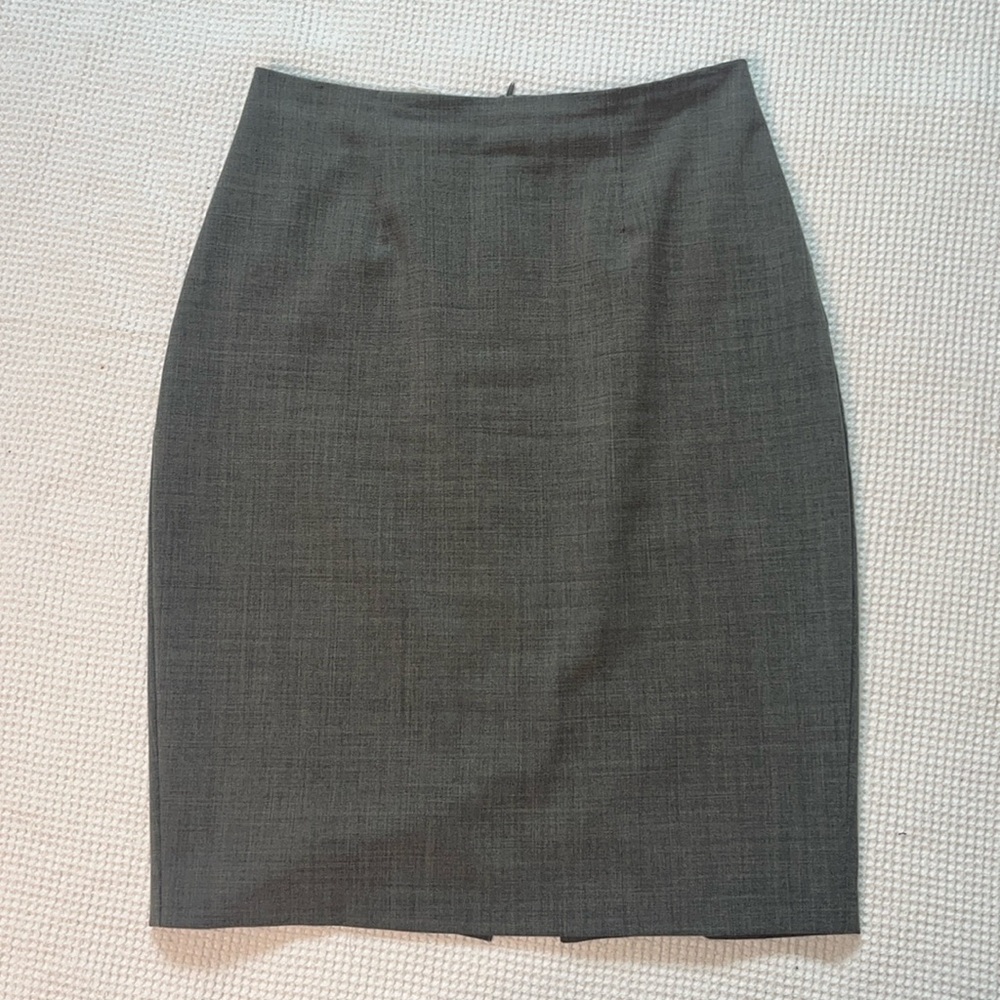 Club Monaco Charcoal Gray Pencil Skirt - 4